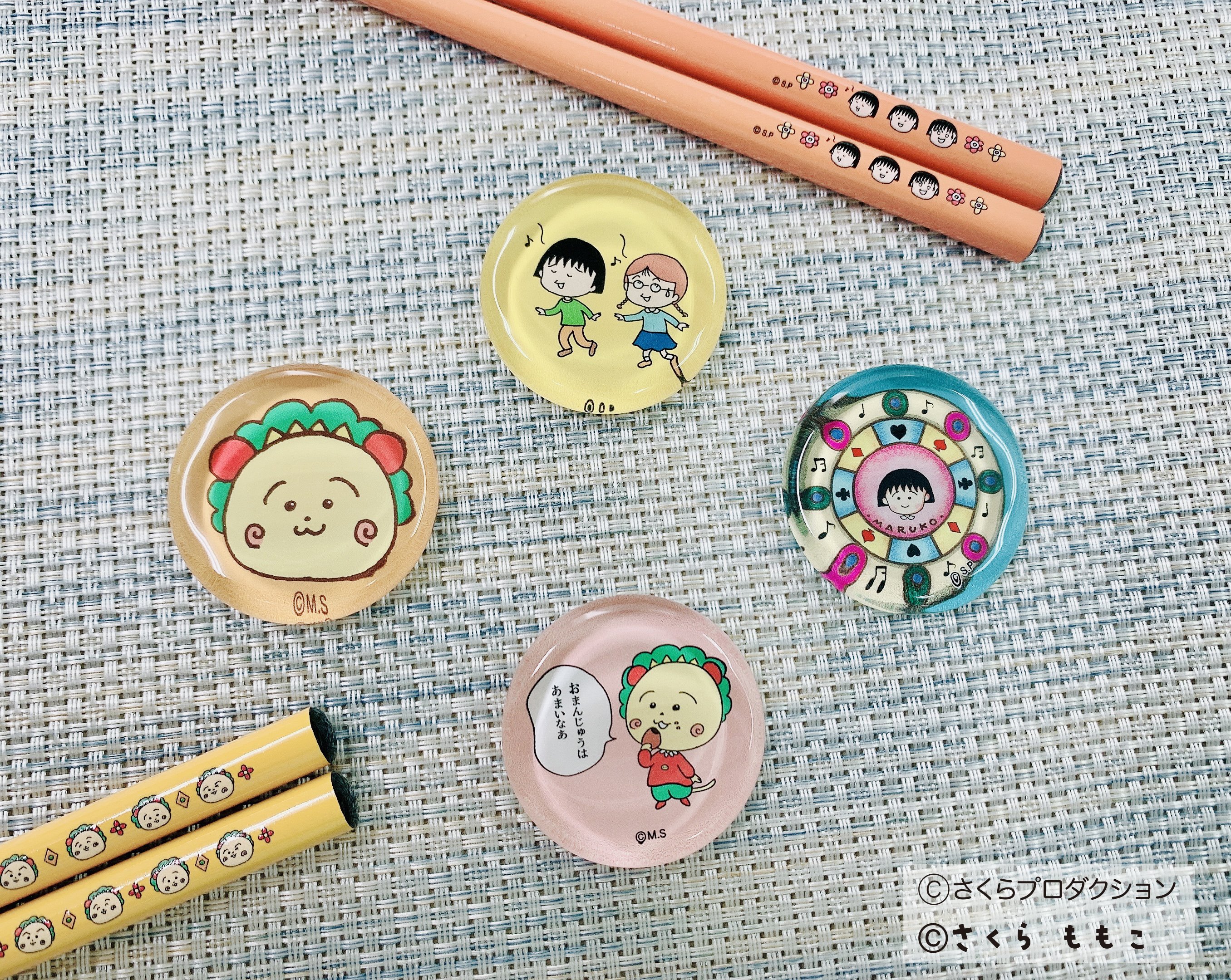株式会社トーシンパック イチ押し商品 来週発売する箸置きがおはじきのようなフォルムで かわいいです ちょこんと イラストがプリントされてる箸もとてもかわいいのでおすすめです コジコジ ちびまる子ちゃん T Co Ht9yfh6hzz