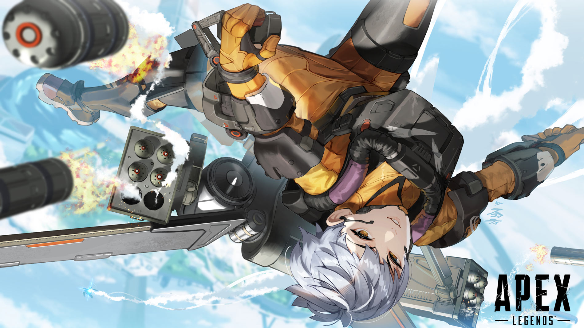Ign Japan Al Twitter Apex Legends イラストコンテスト レジェンドと共に が再び開催 今回は新レジェンドのヴァルキリーがテーマ ゲーム用イラストを手掛けるスコッティ Sco Ttie さんには迫力満点のめちゃくちゃかっこいい空を舞うヴァルキリーを描いて