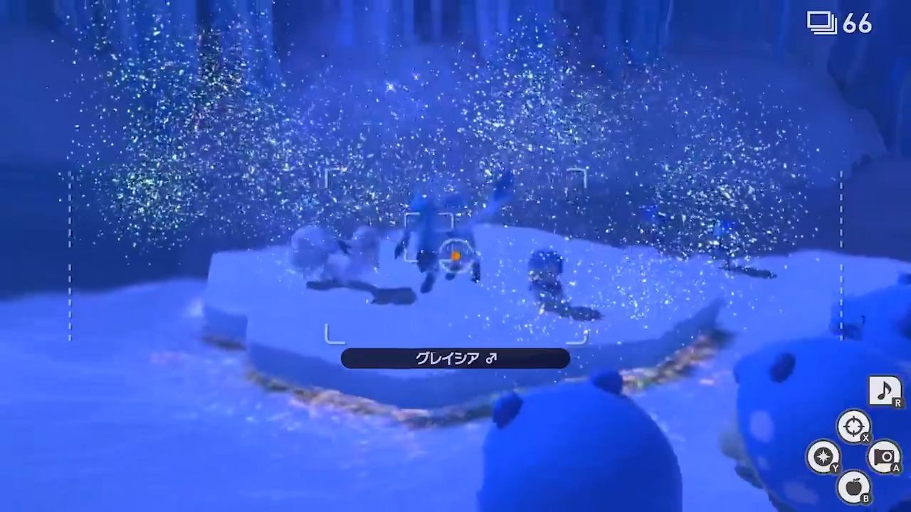 公式 ポケモン情報局 ポッチャマ たちが呼びに来てくれた ので 何事かと思ったら グレイシア が綺麗なダイヤモンドダストを披露してくれました Newポケモンスナップ T Co Ce4zv8qi0t Twitter