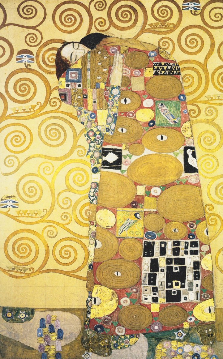 PaintingColleg's tweet photo. Gustav Klimt (July 14, 1862 – February 6, 1918) was an Austrian symbolist painter and one of the most prominent members of the Vienna Secession movement. https://t.co/zGKB4j3e7d