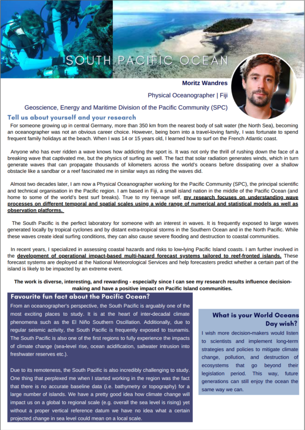 M_Wandres's tweet photo. Check out this little interview with yours truly for #WorldOceansDay in the @iapso_ecs newsletter. https://t.co/CR9S6Kege5