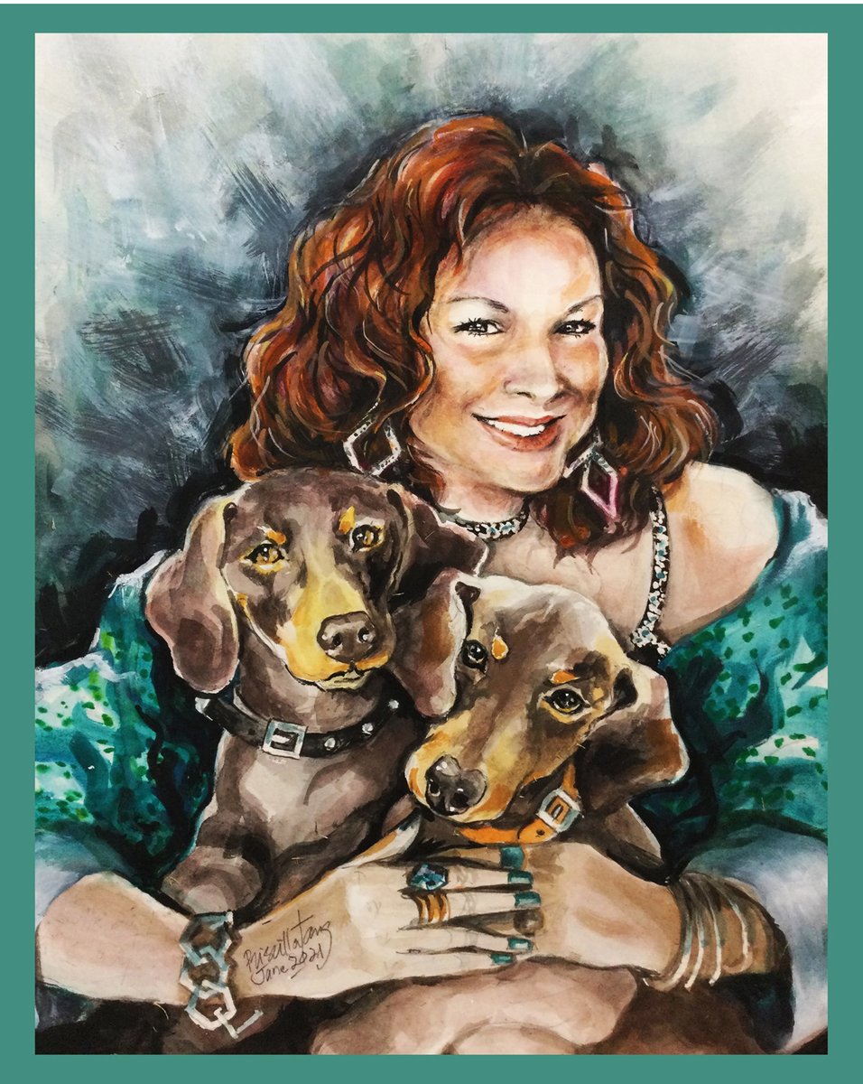 Fine Pet Portraits for Owners with their Furbabes tweet media