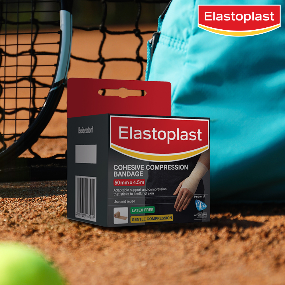 Have you tried Elastoplast's Cohesive Compression Bandage? It sticks to itself to support joints and muscles to get you back to it while removing painlessly. AND its reusable. The perfect addition to any sports bag!
​
​#elastoplast #sportsbandage #gotyoucovered #sportsmedicine