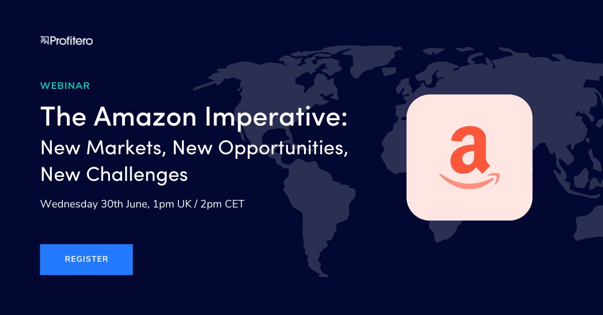 Amazon now operates 18 marketplaces worldwide, but with no two markets the same, it’s important for brands to have both a global and regional #ecommercestrategy 

Join us to find out how at the #Amazon Imperative #webinar on 30th June hubs.li/H0PWJSt0