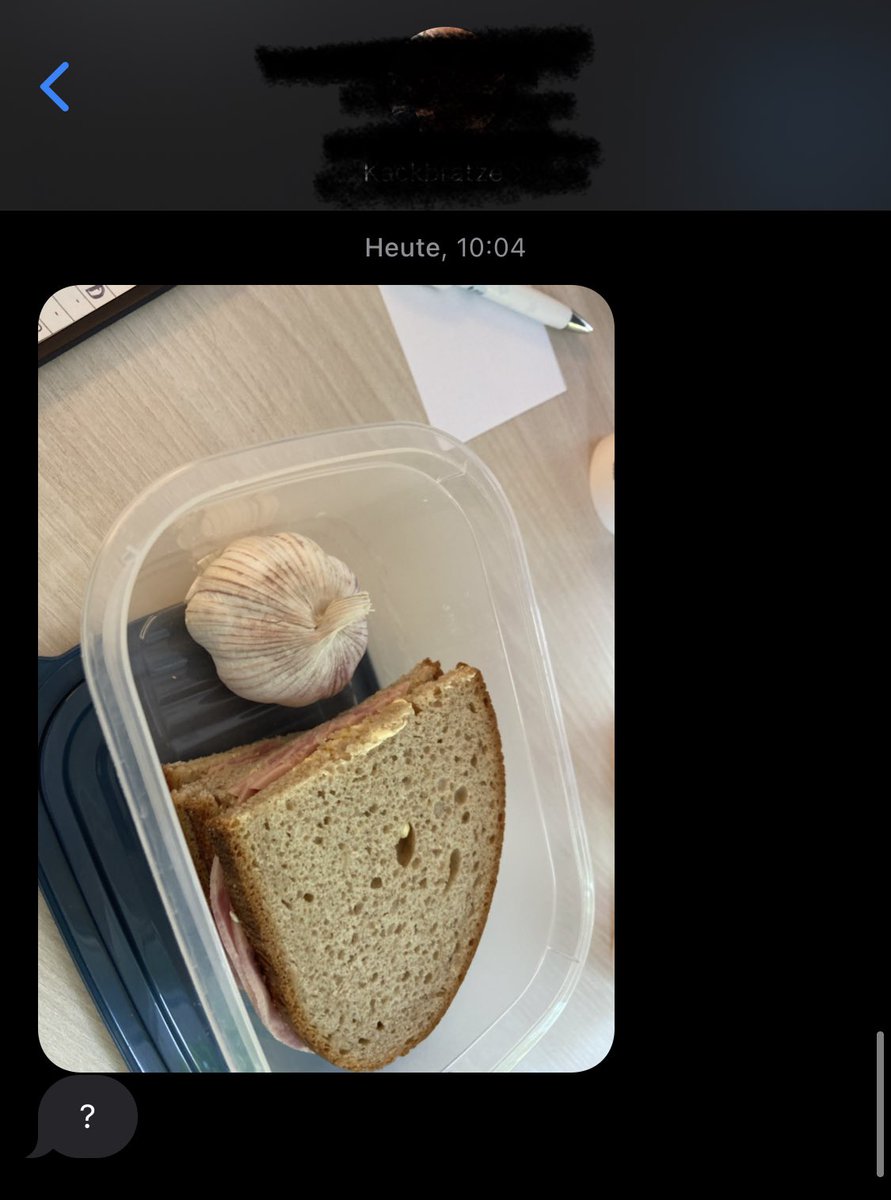 Habe gestern Abend für meinen Mitbewohner Brote für heute auf Arbeit gemacht und dachte ich pack noch was gesundes bei … hätte ein Danke erwartet.