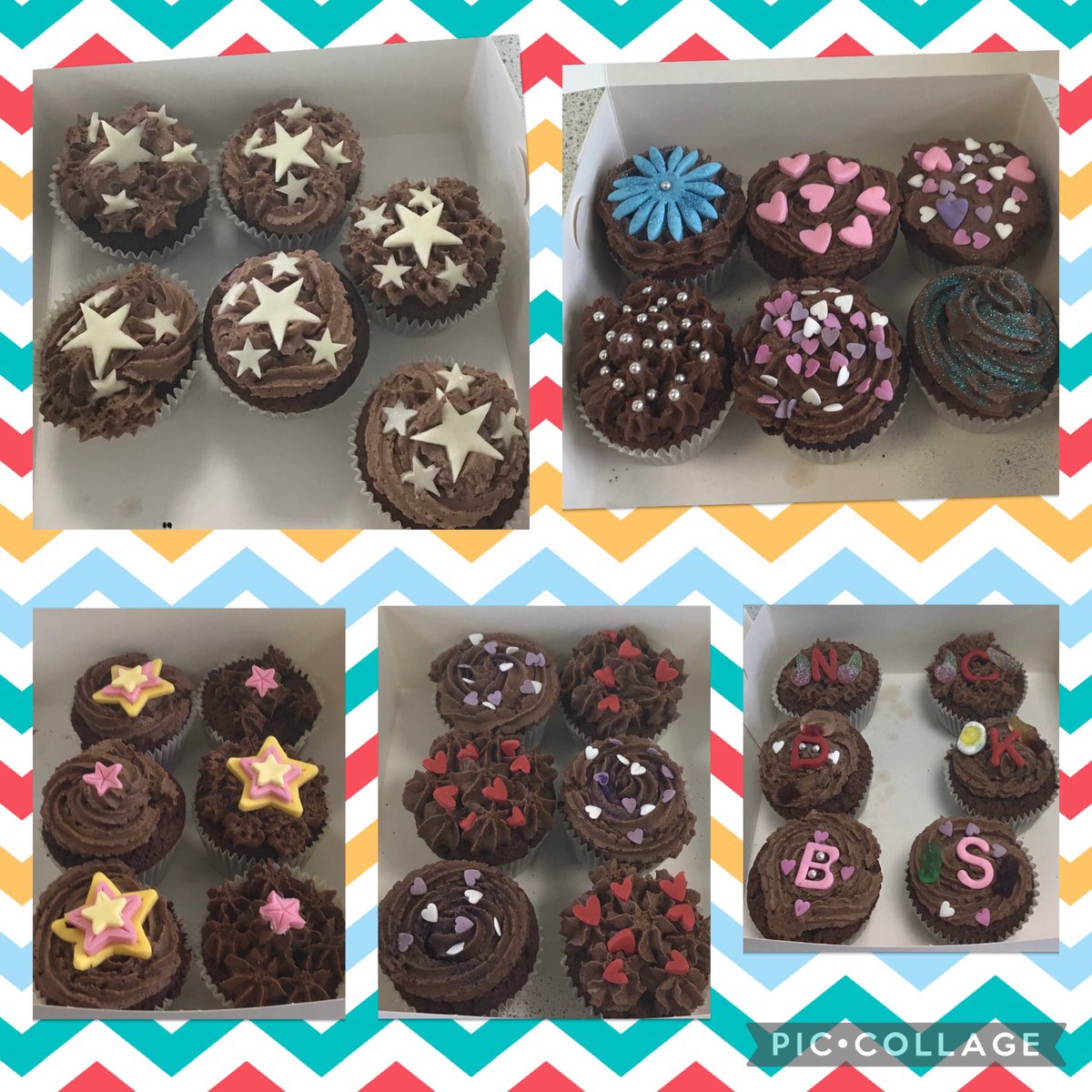 Mrs_White_HE's tweet image. Continuing to work on our piping and commercial cutter skills with some Chocolate Cupcakes this time! Yummy!

Well done PCC Class!