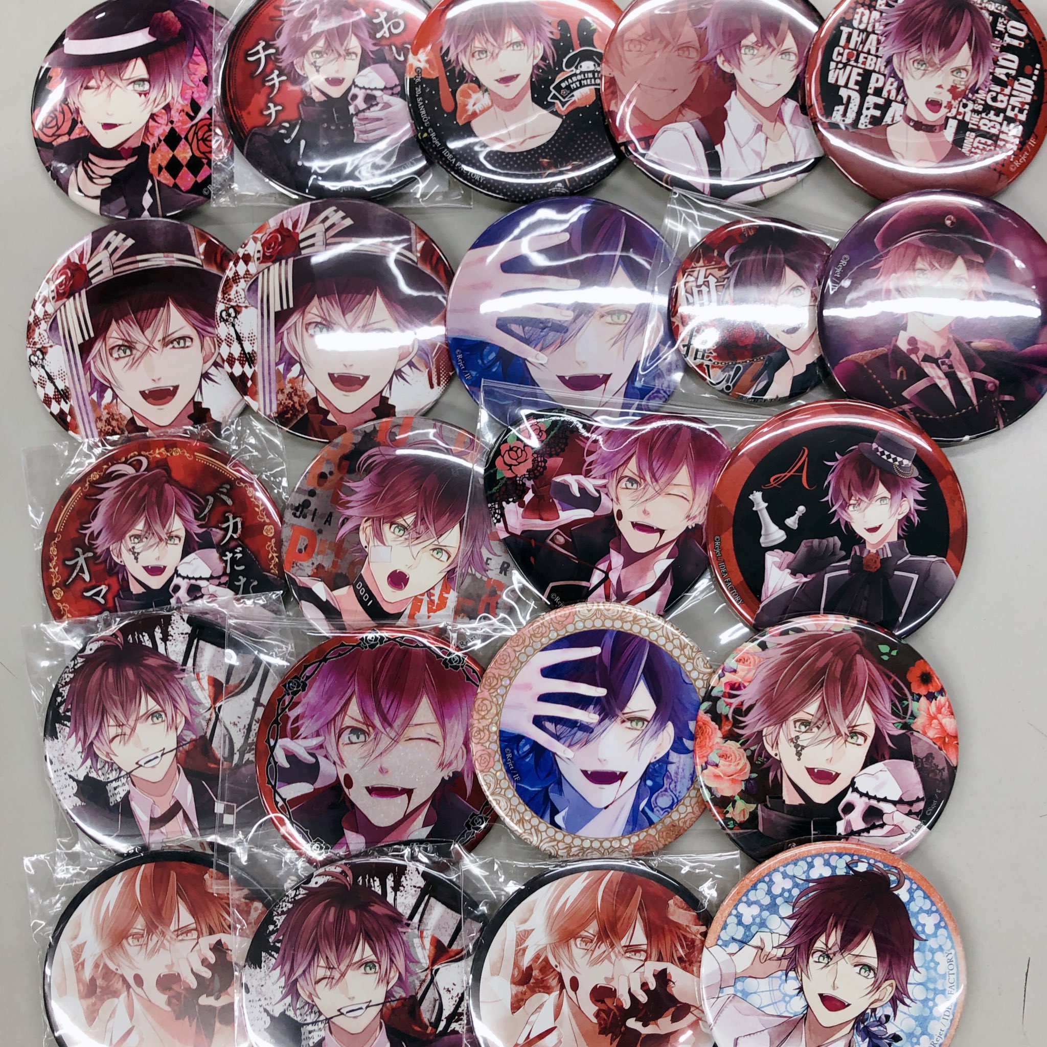 4個まで郵便OK DIABOLIKLOVERS ディアラバ ディアラヴァ 逆巻アヤト 缶