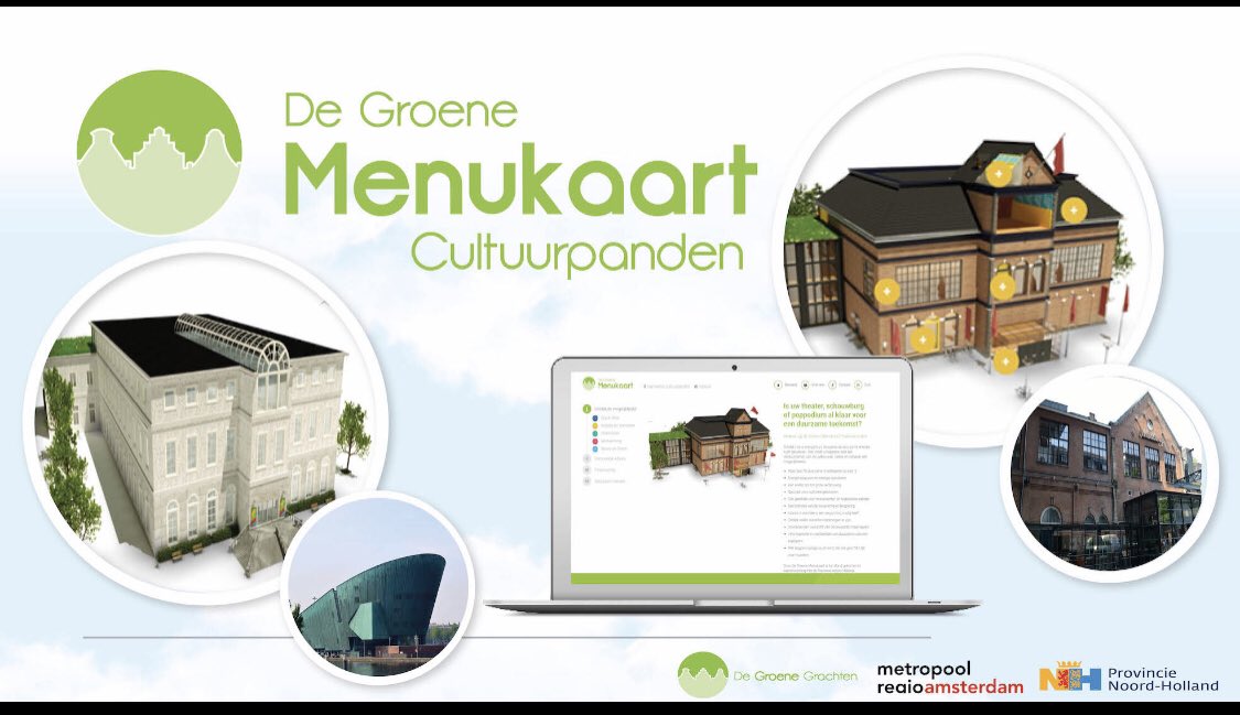 Psssssst lancering De Groene Menukaart voor musea en podiumkunsten - vandaag om 16 uur vanuit de Philharmonie in Haarlem bit.ly/3pCcRtE #duurzaamheid #mra #haarlem