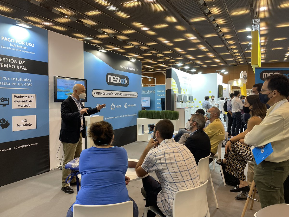 Today is the last day of the <a href="/AdvanFactories/">Advanced Factories</a> Congress #AF2021!

Last chance to visit our alumni and discover their #Industry40 solutions:
👉<a href="/InnovaeAR/">Innovae</a> (stand A100)
👉<a href="/MESbook_/">MESbook</a> (stand A119) Live demo at 4 pm!
👉<a href="/dattium/">Dattium Technology</a>

#DigitalFactories #SmartFactory #startups