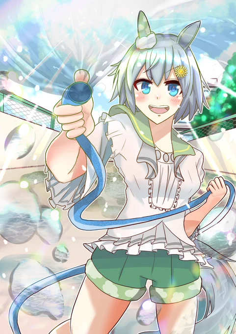 セイウンスカイと青春#イラスト #セイウンスカイ #絵描きさんと繫がりたい  #ウマ娘 