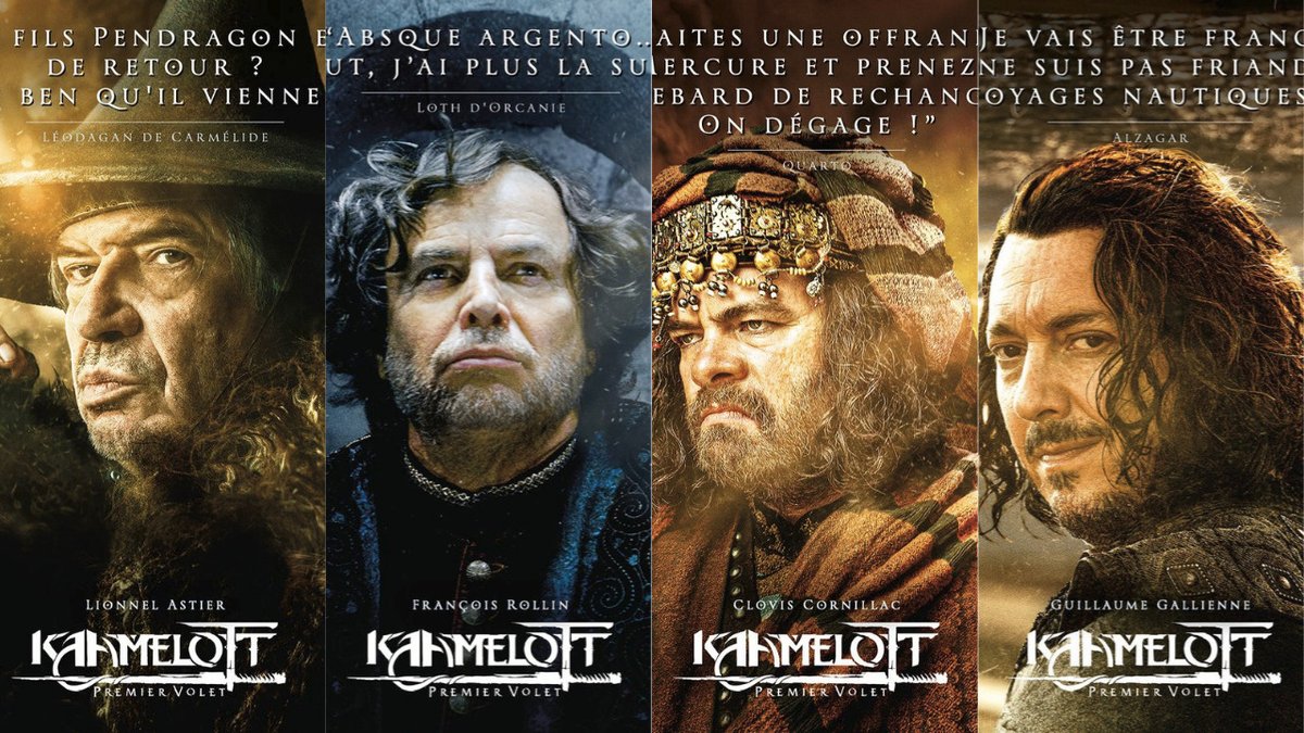 Premierefr Pa Twitter Kaamelott Alexandre Astier Tease La Sortie Du Film Avec Une Serie D Affiches Https T Co 8zuehxqvep