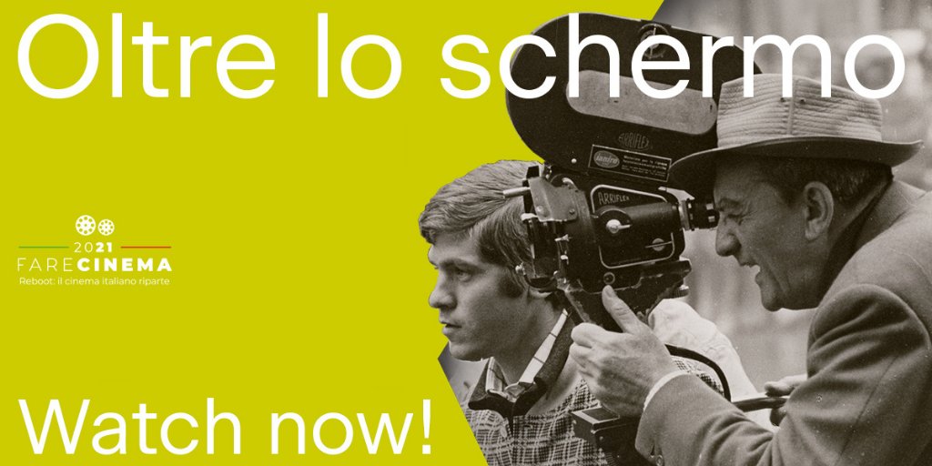 The worldwide streaming selection dedicated to the professions of cinema #OltreloSchermo🎬BEGINS TODAY!📽️Register on our website to get one of the 100 free accesses to watch the 15 films🎞️on the programme, subject to availability.

▶️bit.ly/3csXePT

#FareCinema