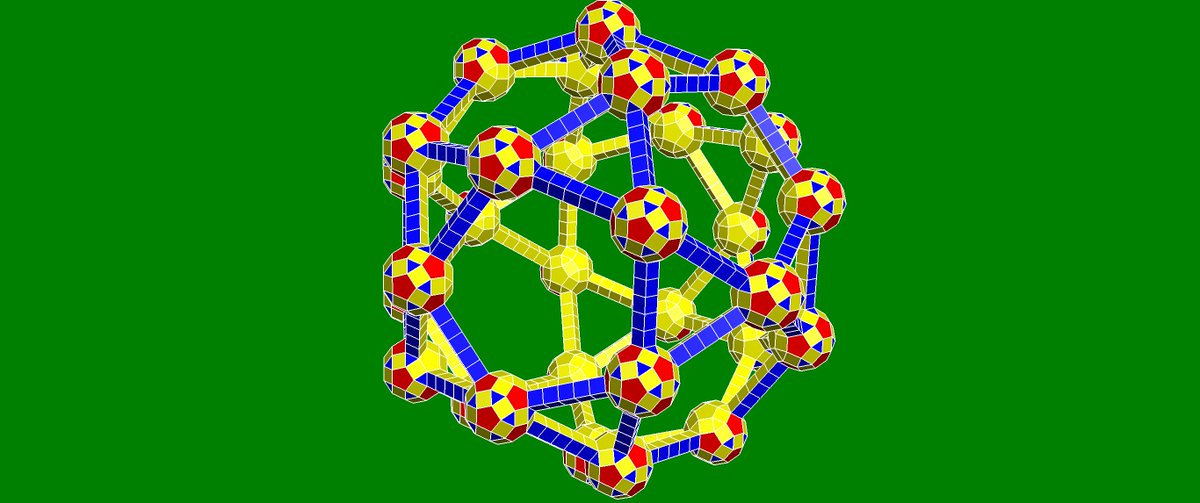 AlbertPCarpent1's tweet photo. Polyhedral Icosidodecahedron #polyhedra #geometry #structuralgeometry #mathart #zometool #icosidodecahedron https://t.co/fxJjjkJgxu