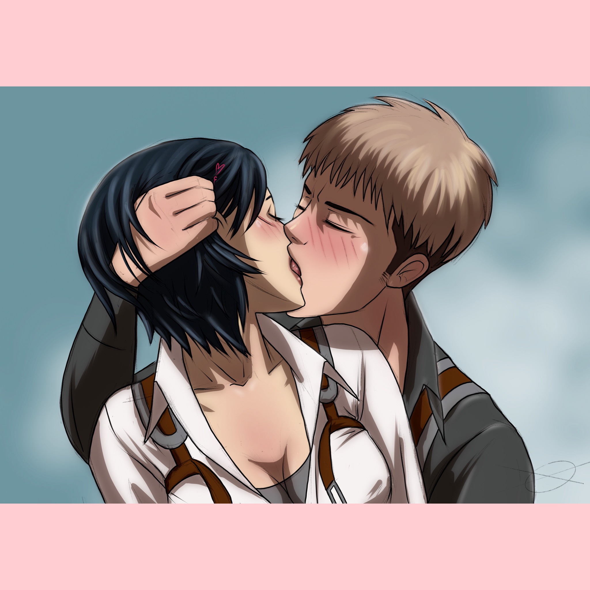 Koko on X: "JeanKasa❤️ i have always loved Jean and his way of loving in  silence❤️ (((and then Jean draws, he is one of us 🔥)))#AttackOnTitan  #jeankasa #jean #MikasaAckerman #fanart #aot #SNK