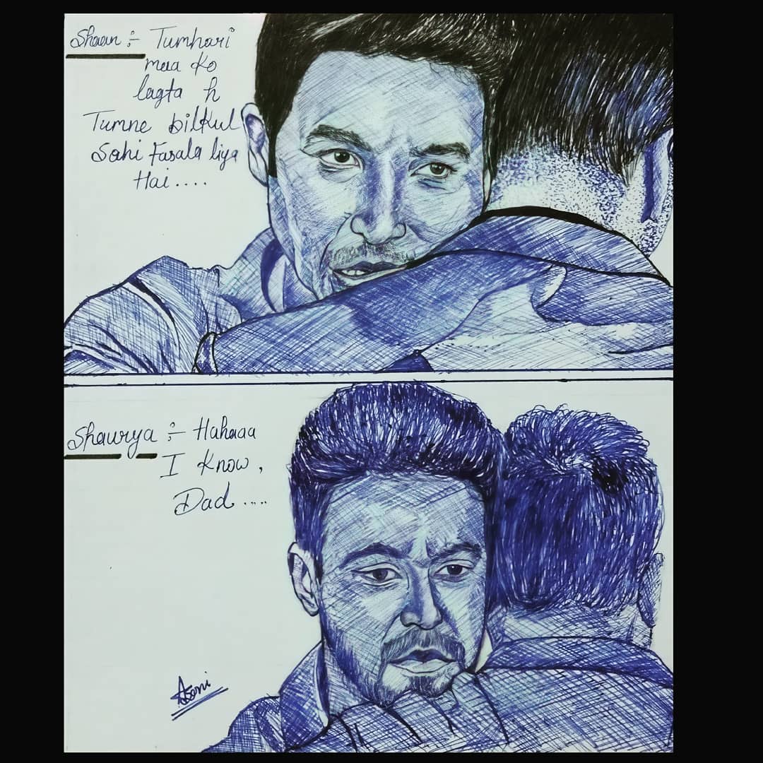 artist_shreya's tweet photo. #quiksketch #30minutework #shakhifanart #shakhiart
FATHER AND SON
#fathersonlove #fathersonbonding
@ksiddiqui_actor
@karanvirsharma9
#shauryaAurAnokhiKiKahani #ShaKhi #saakk #debvir #karanvirsharma #startup #TVShow #Artist #artistontwittter
#trendingtwitter https://t.co/iG2rxeslZ1