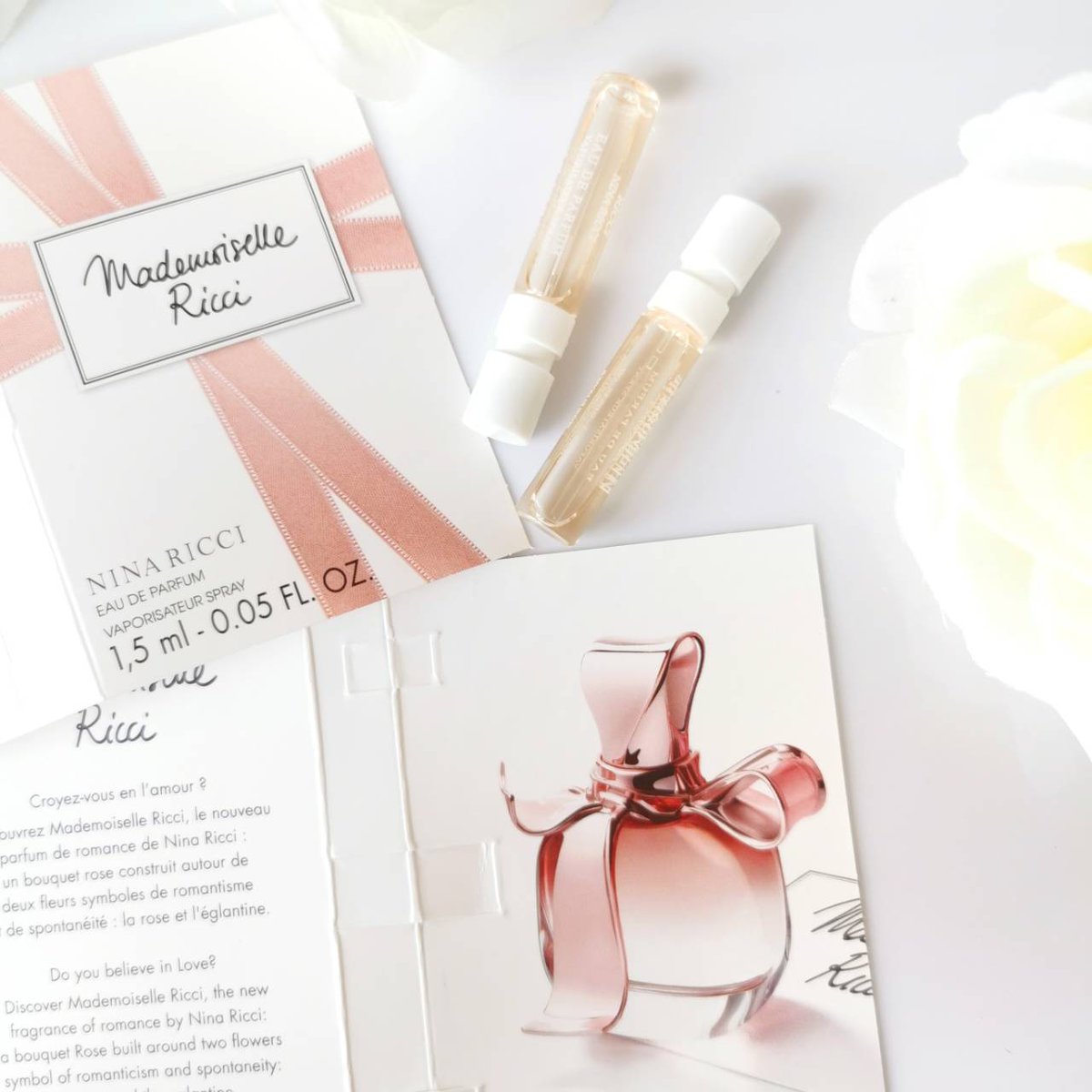 SaveurScent's tweet photo. Nina Ricci Mademoiselle EDP

💦 แบ่งขาย  : 10ml 440฿ / 5ml 290฿ / 2ml 190฿
ค่าส่ง : 50

💦 ไวออล 1.5 ml
ราคาขาย 95ค่าส่ง 45

💦 4ml หัวแต้ม
ราคาขาย  380 ค่าส่ง 50

#น้ำหอม #น้ำหอมแท้ #น้ำหอมจิ๋ว #น้ำหอมแบ่งขาย #น้ำหอมราคาถูก #น้ำหอมพกพา #น้ำหอมแบรนด์เนมแท้ #น้ำหอมแท้แบ่งขาย https://t.co/922CM5Ahln