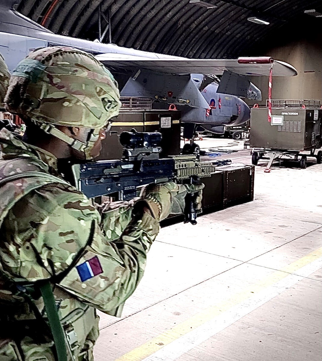 During Phase two training, potential Gunners will conduct an intensive Close Quarter Battle package. The skills are then regularly tested on exercises when they conduct multiple clearances of airfield infrastructure.  #AlwaysOperating #ReadyToFightNow