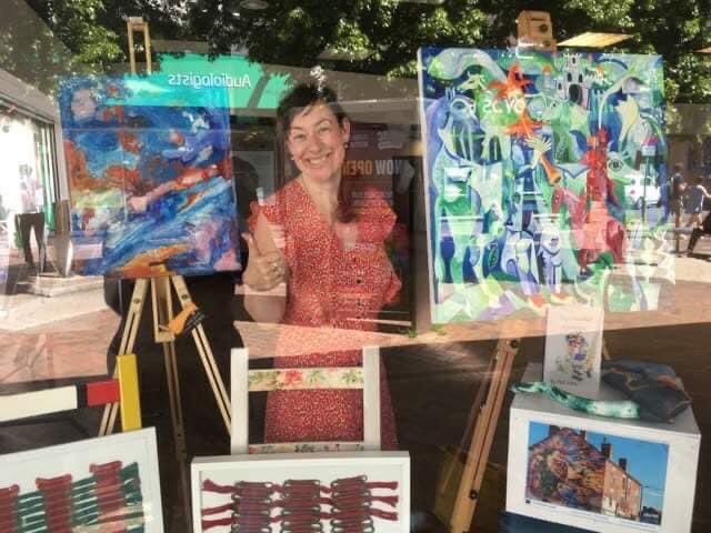 ACTBeeston's tweet photo. Beeston showcase now on.
Another wellbeing initiative by @artculturetourism Beeston showcase project. Art in empty shop windows in Beeston supported by Broxtowe borough council. #artculturetourism #artinwindows #beeston #visitbeeston #broxtoweborough https://t.co/5ju2QSHmjs