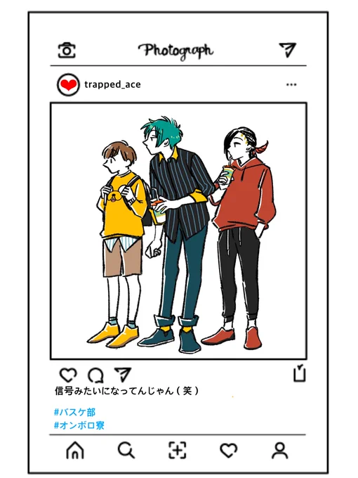 ❤️のマジカメ投稿(🌸、🦈、🐍)
(固定顔監督生います) 