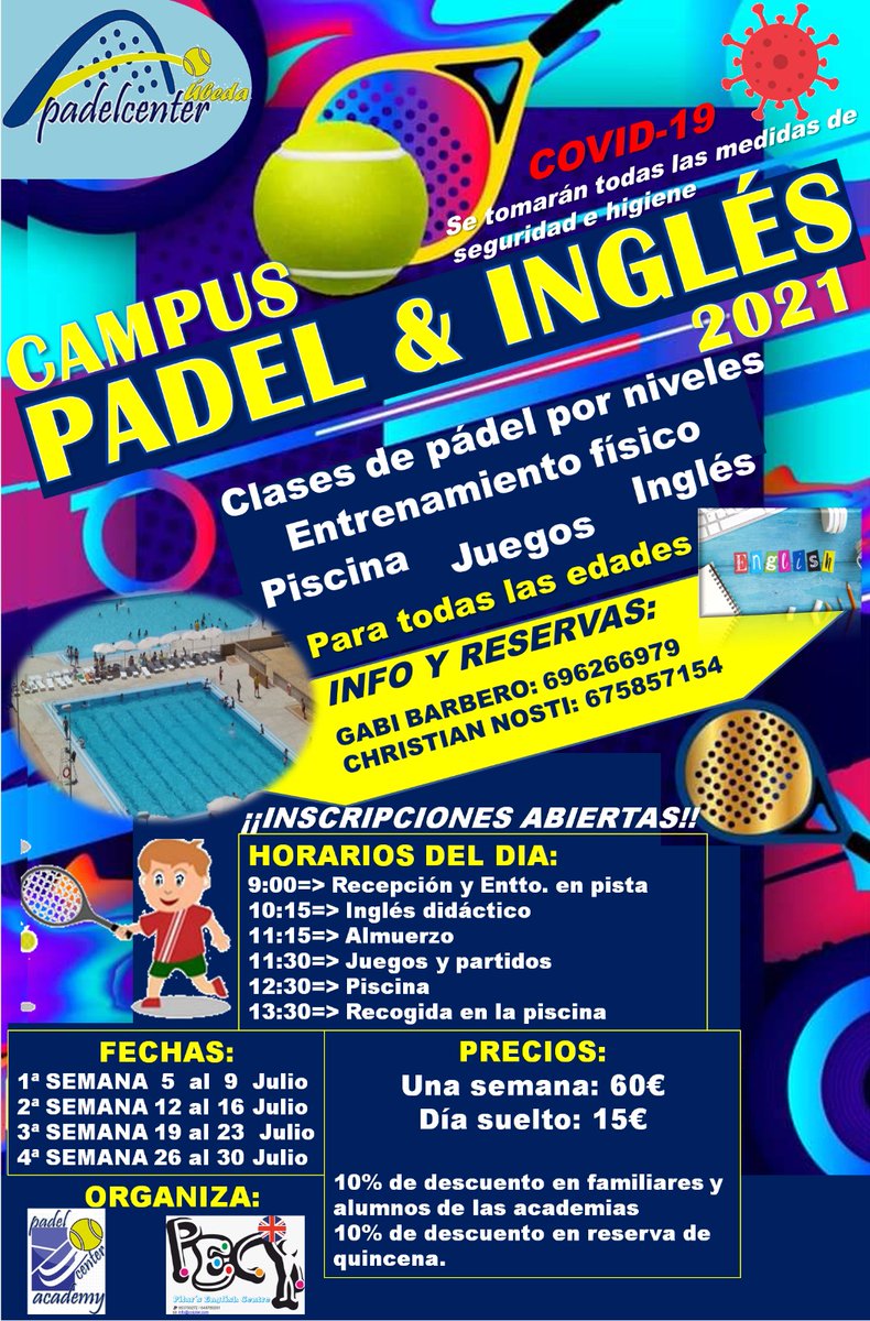 PilarCentre's tweet image. Have fun this summer learning English in a different way!
Diviértete este verano aprendiendo inglés de una forma diferente!

#funenvironment #englishlanguageacademy #LearnEnglish #learnlanguages #learninadifferentway #efl #esl #lovelearning #havingfun #stilllearning