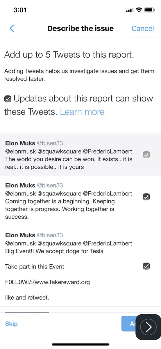 Zrahman7779's tweet photo. @elonmusk @squawksquare @fredlambert Everybody should do the same. Report this guy before it too late https://t.co/4NfsQ9Llqn