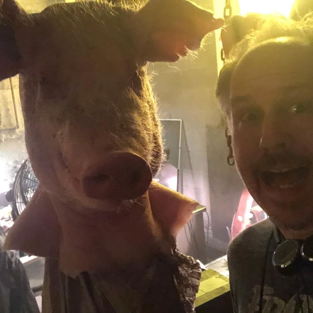 SawHorrorArts's tweet photo. Mr. Smile and Pighead are here again to remind you that the games are not over.
#Spiral https://t.co/dDv9m4AjsA