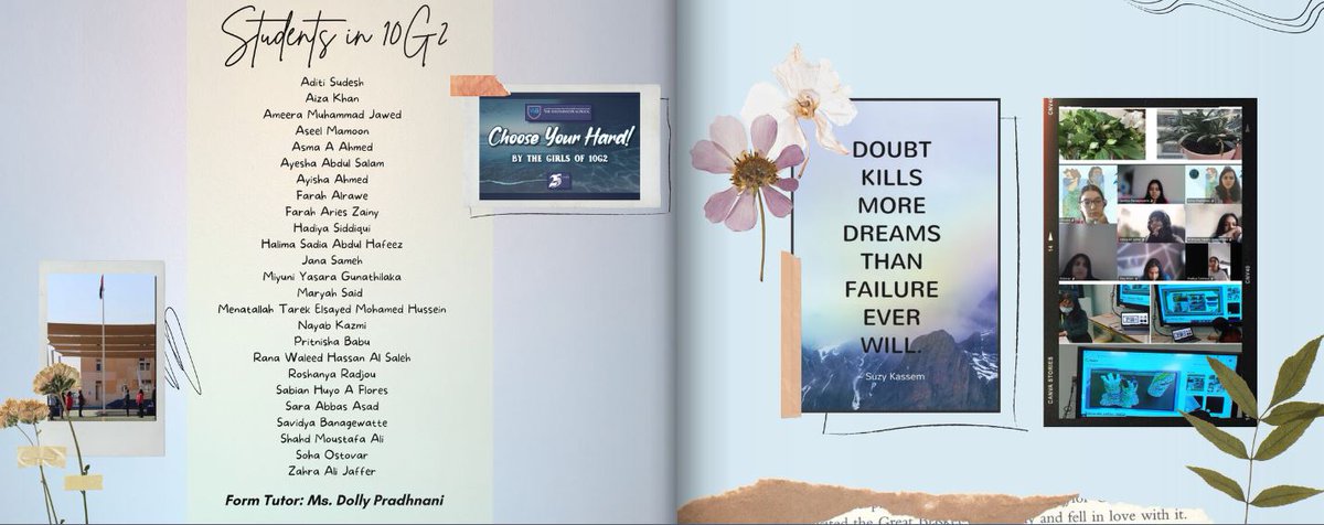 Dolly_Pradhnani's tweet photo. Digital Year Book_The memories I will forever treasure❤️
#10G2
Compiled by @zahraalijaffer(thanks for your efforts) 
@nilambarig1 
@shanthi_iy 
@TwsVijaya 
@official_TWS https://t.co/XqaKi2s1Lm