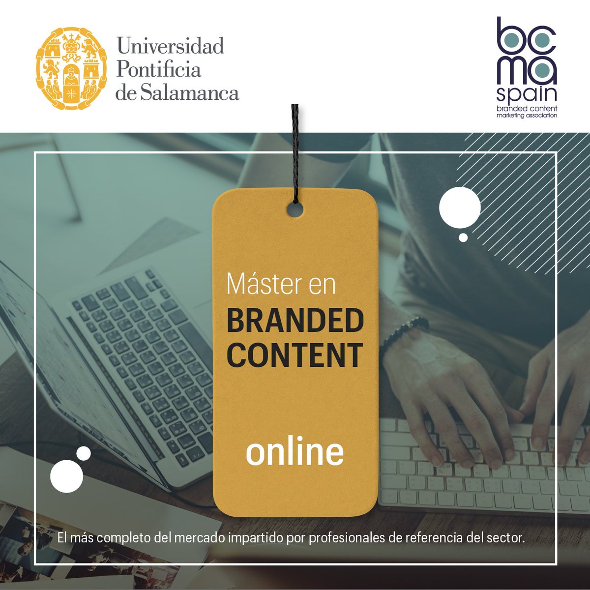 Un máster diseñado con todo “el mimo” por <a href="/Efernandezbl/">Elena F. Blanco</a>, y con la colaboración de los profesionales de <a href="/BCMA_Spain/">BCMA Spain</a>. 👇😀