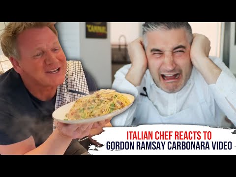 Italian Chef Reacts to GORDON RAMSAY Carbonara Video - Cooking View - https://t.co/Bs9XEjr0iI https://t.co/DR9LjJpaQ3