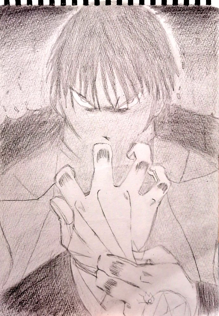 ちャむ 錬成陣むずすぎてかけなかったけど模写した大佐 もう喋らなくていいぞエンヴィー まずその舌の根から 燃やし尽くしてやろう 鋼の錬金術師 ハガレン 模写 ロイ マスタング