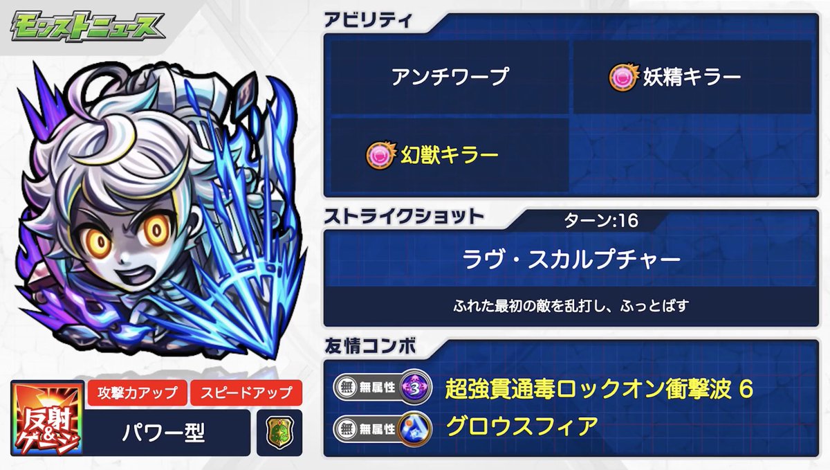 上方修正 X モンスト Hotワード