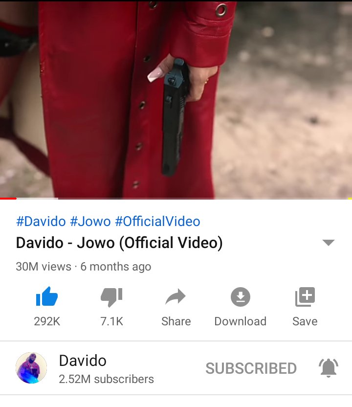 Karojoshua3's tweet image. JOWO official video now 30mill views on @YouTube 
The biggest song out of any album released in 2020😇🔥🔥
