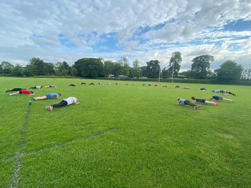 The numbers grow at our female only fitness programme ‘Switch It’ at <a href="/RUFCChester/">Chester Rugby</a> and <a href="/candnrufc/">Crewe & Nantwich RUFC</a>. This week saw 2️⃣8️⃣ attend at Chester!

Free and fun, combining fitness and rugby 

Chester, Mondays 7-8.30
Crewe, Wednesdays 7-8.30