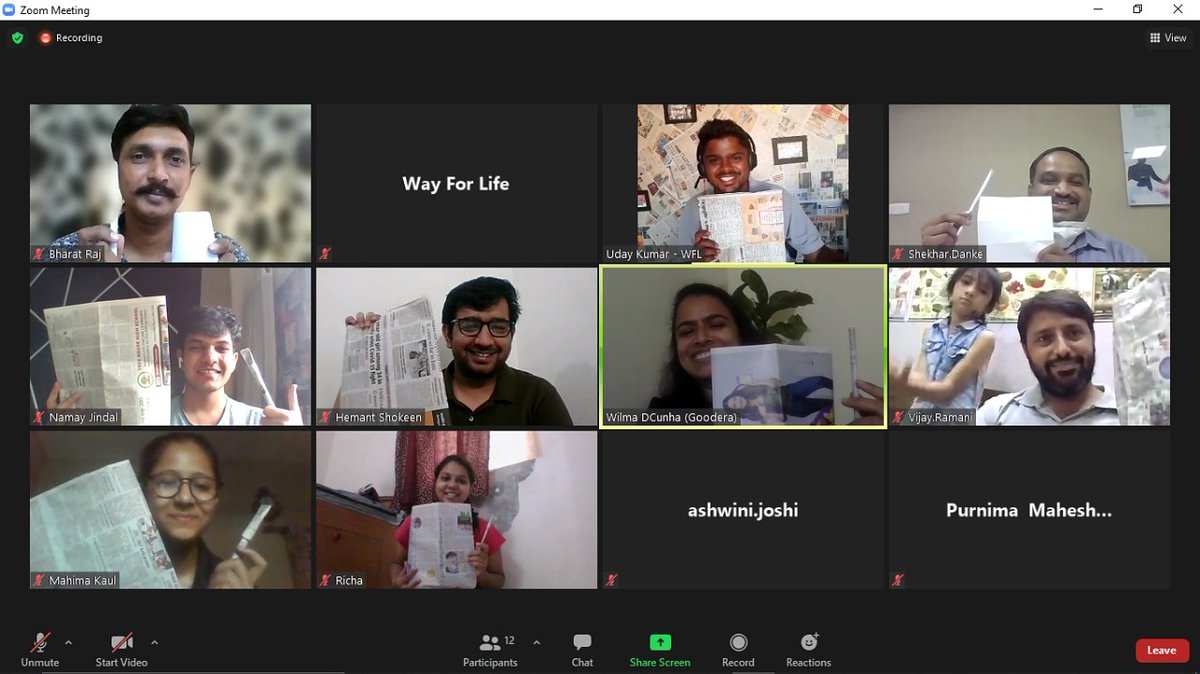 Way For Life (@wayforlifeindia) on Twitter photo WayForLife conducted an upcycling activity implementing
3 R's : Reduce , Reuse and Recycle in association with
<a href="/STL_Tech/">STL - Sterlite Technologies Limited</a> and
<a href="/wearegoodera/">Goodera</a>
.
.
.
#reduce #reuse #recycle #wayforlife #teamwfl #wayforlife #startswithyou #environment #sustainablefashion #sustainability #volunteer WayForLife conducted an upcycling activity implementing
3 R's : Reduce , Reuse and Recycle in association with
<a href="/STL_Tech/">STL - Sterlite Technologies Limited</a> and
<a href="/wearegoodera/">Goodera</a>
.
.
.
#reduce #reuse #recycle #wayforlife #teamwfl #wayforlife #startswithyou #environment #sustainablefashion #sustainability #volunteer