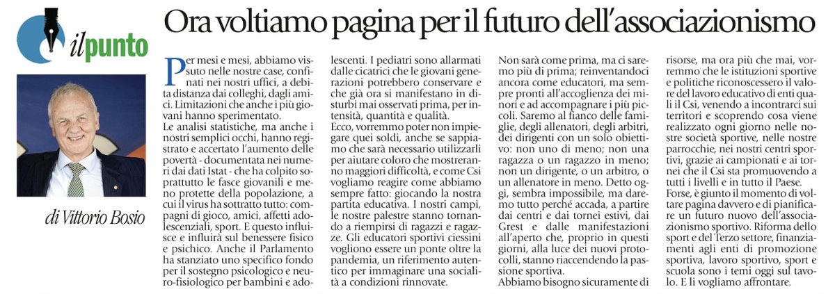 Centro Sportivo Italiano tweet media