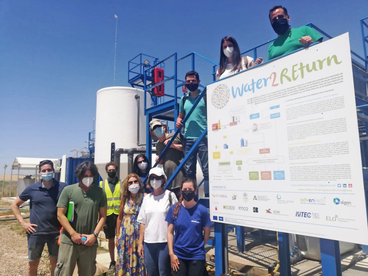 Water2REturn's tweet image. 📣Last Tuesday part of the #Water2Return consortium attended the 2nd Technical Meeting in Salteras to share the progress of each of the #treatmentlines and the nexus between them.

@bioazul_spain @unisevilla @univcadiz @fundacioncenta @KimitecGroup #Adventech