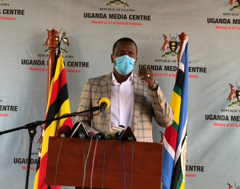 UgandaMediaCent's tweet image. [ON AIR] 

The Resident City Commissioner (RCC) for Kampala, Mr. @HuduHussein together with @KCCAUG Deputy Executive Director and Director Public Health are addressing the press on implementing the Presidential #COVID19 Directives in Kampala

Live stream ~ facebook.com/UgandaMediaCen…