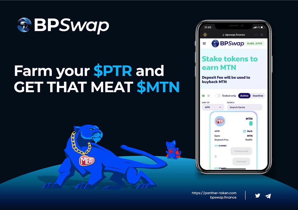 cryptobrass's tweet image. 🤩Excellent news from my all time favorite @RYI_Unity, some new additions were made with our #Unityventures and comer @BPswap 🚀🚀
 
🔥Launching $NULS with $RYIU🔥 Start farming 🤑

$NULS - $RYIU
$RYIU - $BNB
$PTR - $RYIU
$MTN - $RYIU

🔥start farming now

bpswap.finance/#/farms