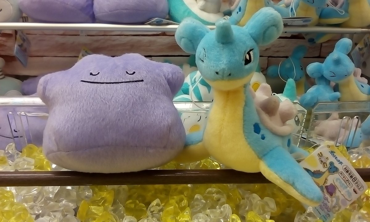 ☆景品入荷情報☆ #ポケットモンスター くつろぎタイム ぬいぐるみ