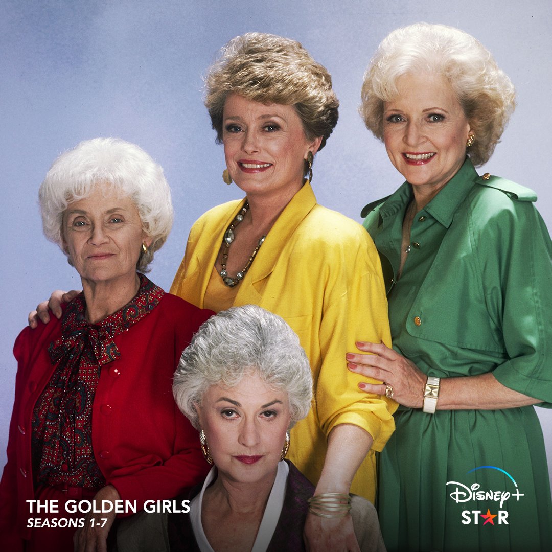DisneyPlusUK's tweet photo. “Thank you for being a friend.”
The Golden Girls Seasons 1-7, streaming July 2 on Star on Disney+. #DisneyPlusStar https://t.co/eTBeWBMKn0