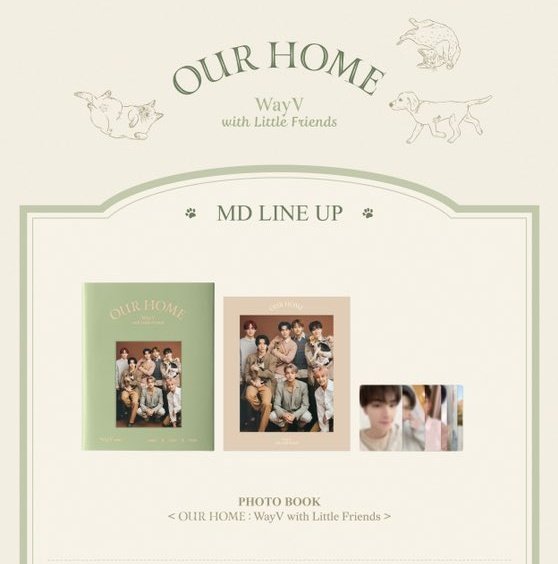 jungwoo_jp's tweet photo. WayV フォトブック [Our Home : WayV with Little Friends] 

お待たせしました！
Ktown4u様で共同購入させていただきます😊

以下のリンクからの購入で23%OFF💚

 https://t.co/uHvgeoAJu0 https://t.co/4pGWmZQ6HR