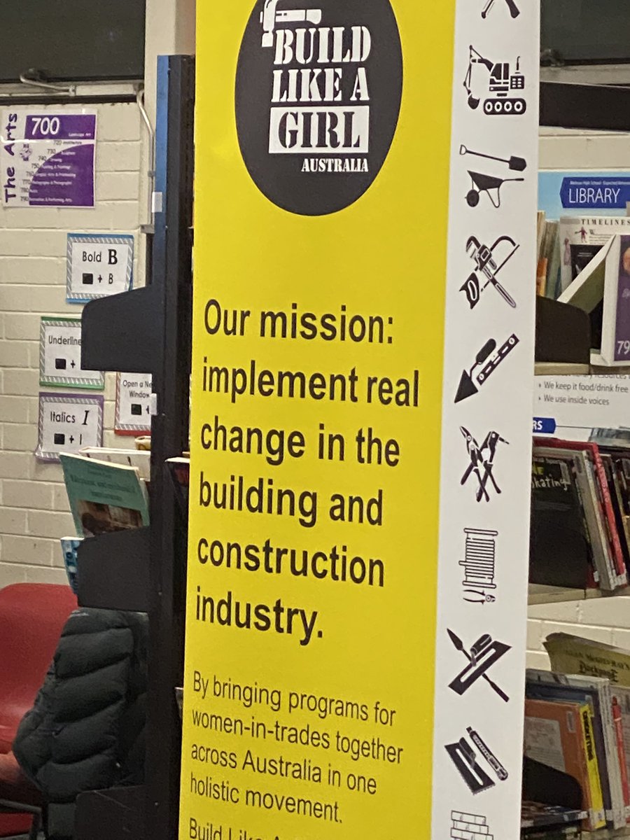 cranxiousSimon's tweet photo. Build Like a Girl has future skills @MelroseHigh #changingindustry @SLCarno @ACTEducation @jacvaughan https://t.co/dDBH2dBVj8