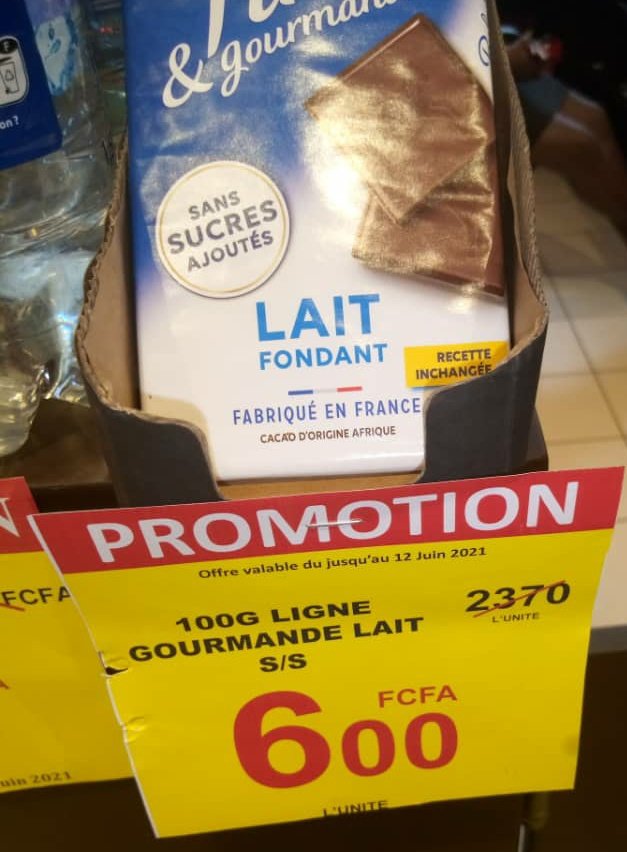 Snipsst's tweet image. Pssssst! -75%
Carrefour Bonamoussadi. jusqu'au 12 Juin