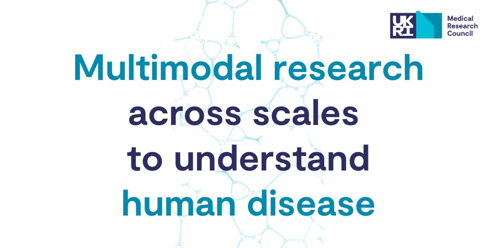 We've just launched a new funding call to build understanding of human disease through multimodal and multiscale research by bringing together new collaborations of researchers with different expertise.

Find out more: orlo.uk/5Y1wi