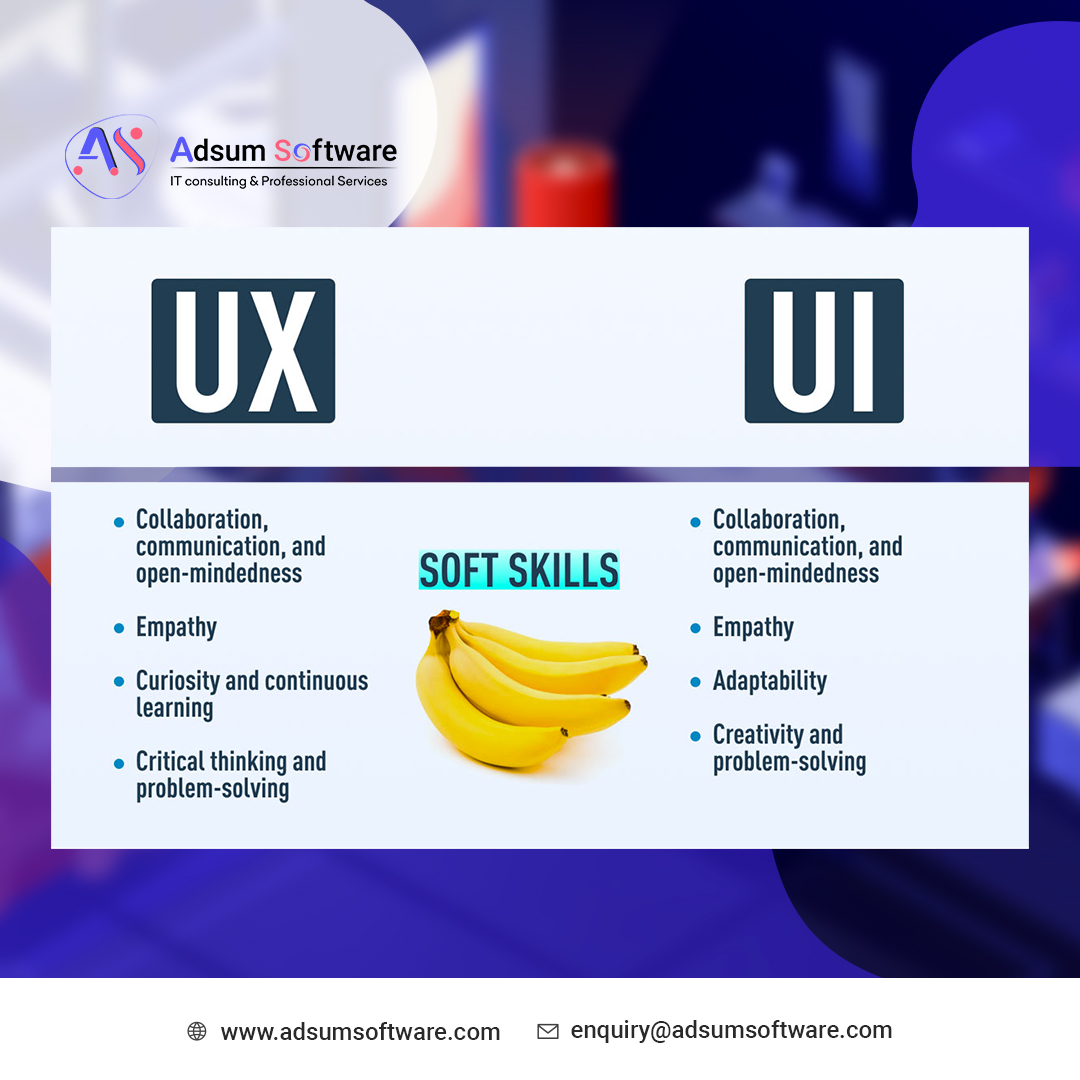 AdsumSoftware's tweet image. Know about user experience (UX) design and user interface (UI) design. UX vs. UI design:
#adsum #adsumsoftware #uxui #uxdesign #uxdesigner #uidesigner #uidesign #ux #ui #webdesign #mobileappdesign #DesktopAppDesign #userexperience #design #graphicdesigner #graphicdesign