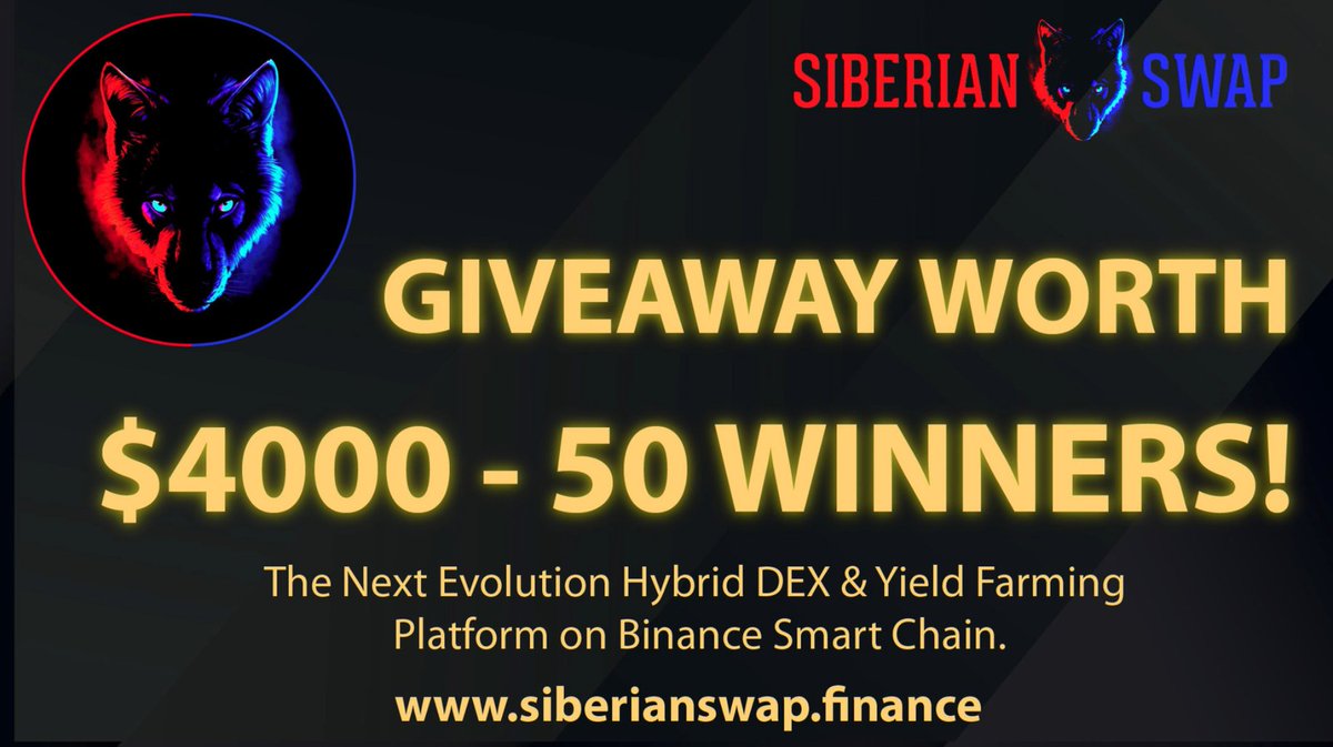 SiberianSwap #BSC tweet media