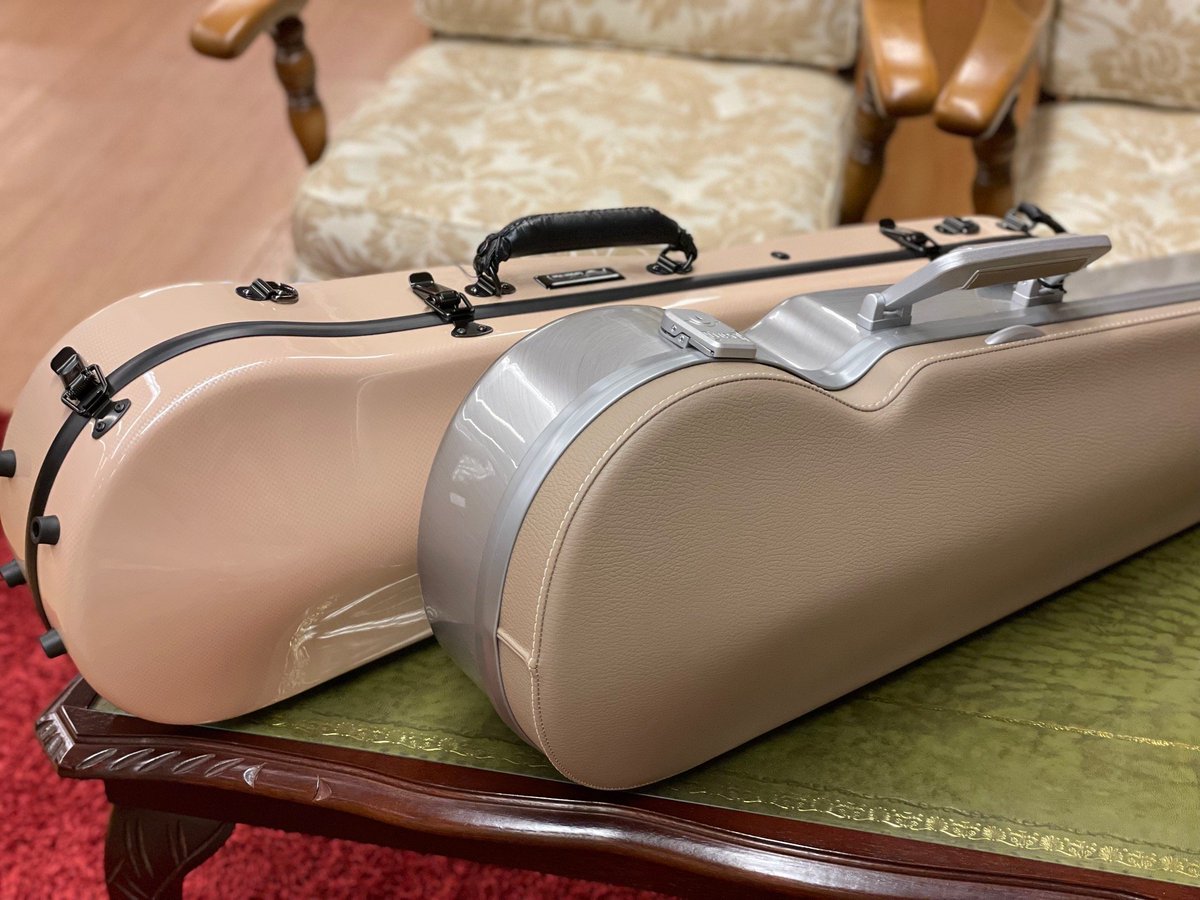 ヴァイオリンケースご紹介】 人気のくすみカラーのヴァイオリンケース