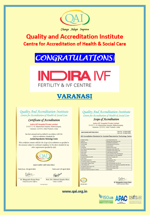QAI2017's tweet photo. Congratulations to Indira IVF Hospital, Siliguri, Ludhiana, Asansol, Varanasi Centres on getting accredited.
We are together in the journey of quality with team Indira IVF.
#artivf @IVFIndira
#IVFaccreditation #artcenter #qualitycontrol #qualityandsafety @ISQua https://t.co/zwf7ahFhna