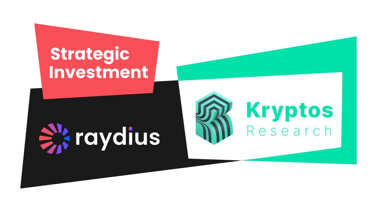 Here we have another strategic investor /&amp; our good friend - a research oriented digital asset investment firm <a href="/KryptosResearch/">Kryptos</a> . Thank you for your support we are getting there.

Let's #BUIDL together!