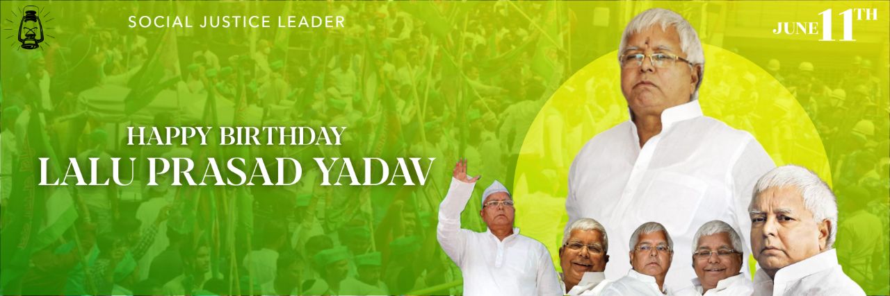 Happy Birthday to you lalu prasad yadav 